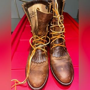 Justin Bay Apache Boot 9.5 Mens - Worn Once
